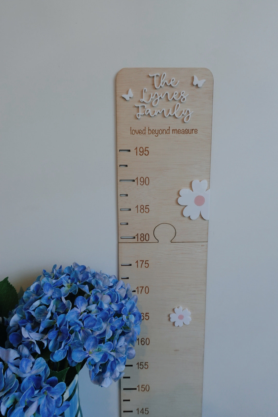 Growth chart - flower