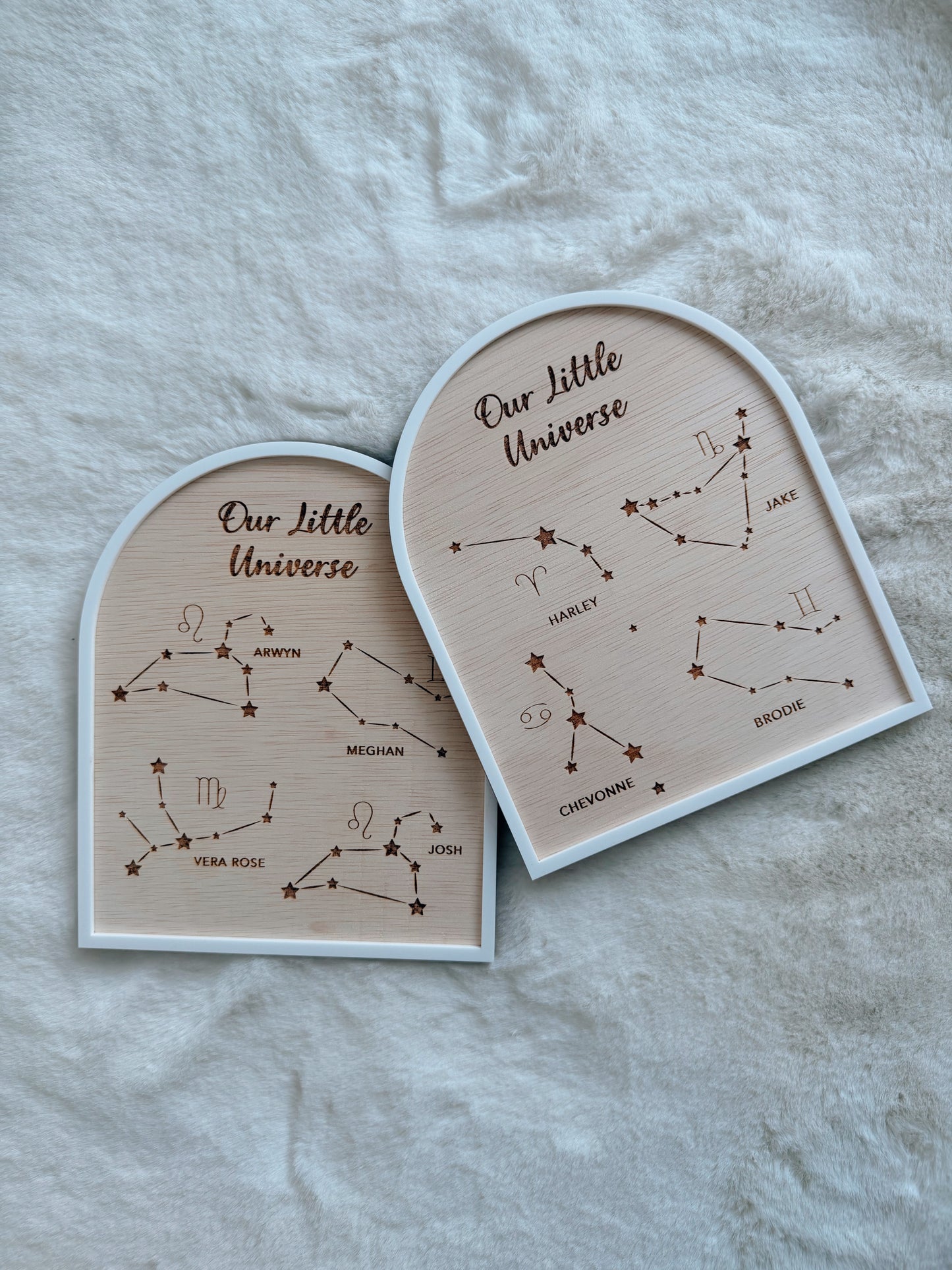 Our Little Universe Plaque