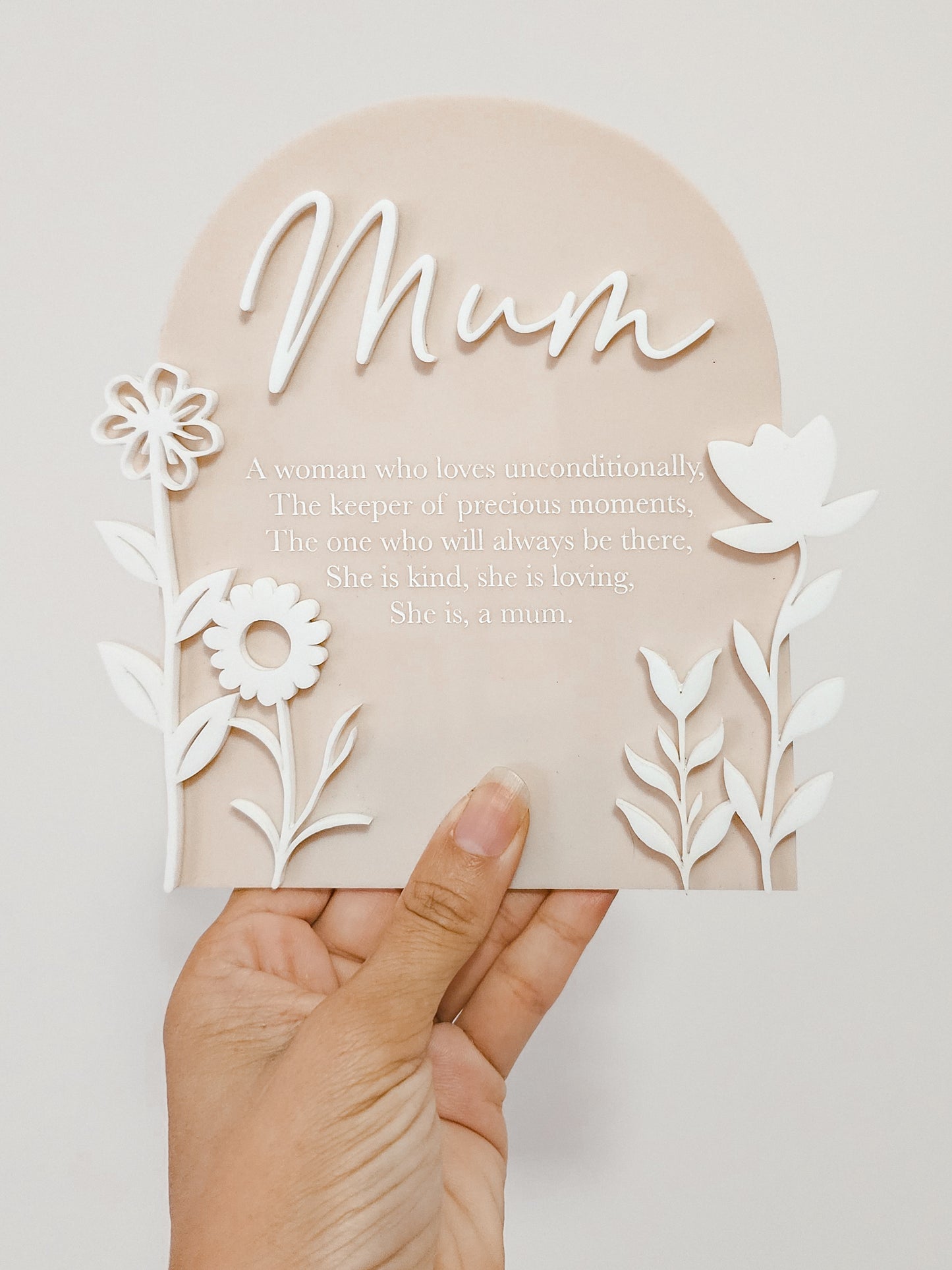 Mothers Day plaque