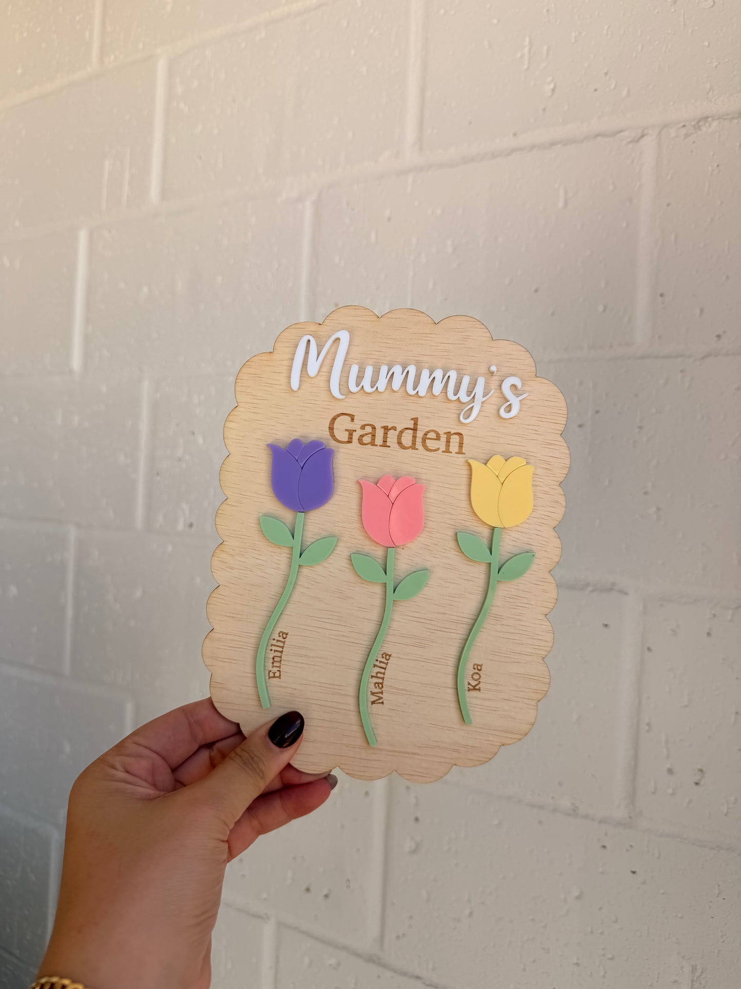 Mummy’s garden