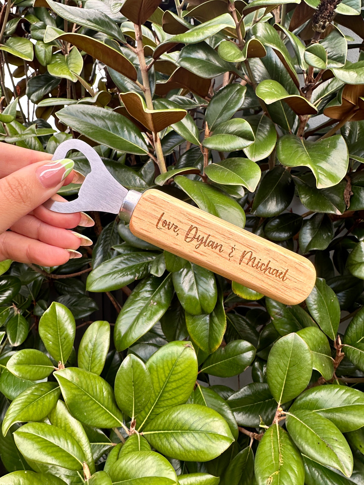 Custom bottle openers
