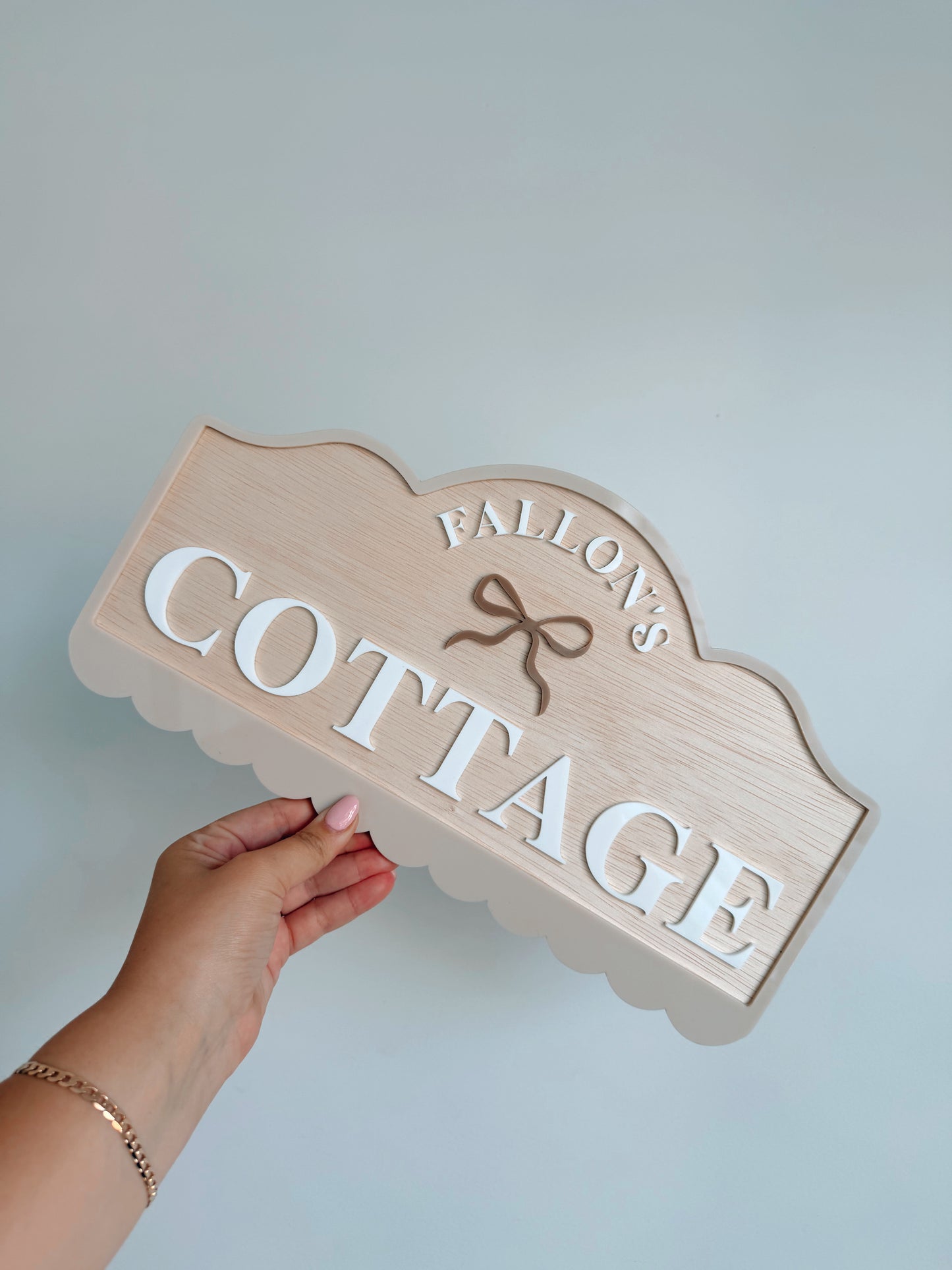 Cottage Boutique Play Space Sign