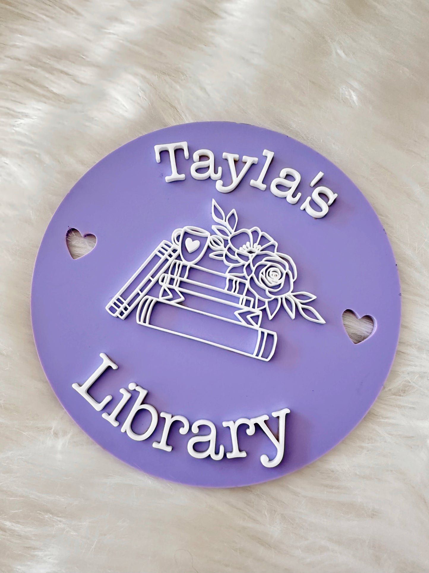 Library sign