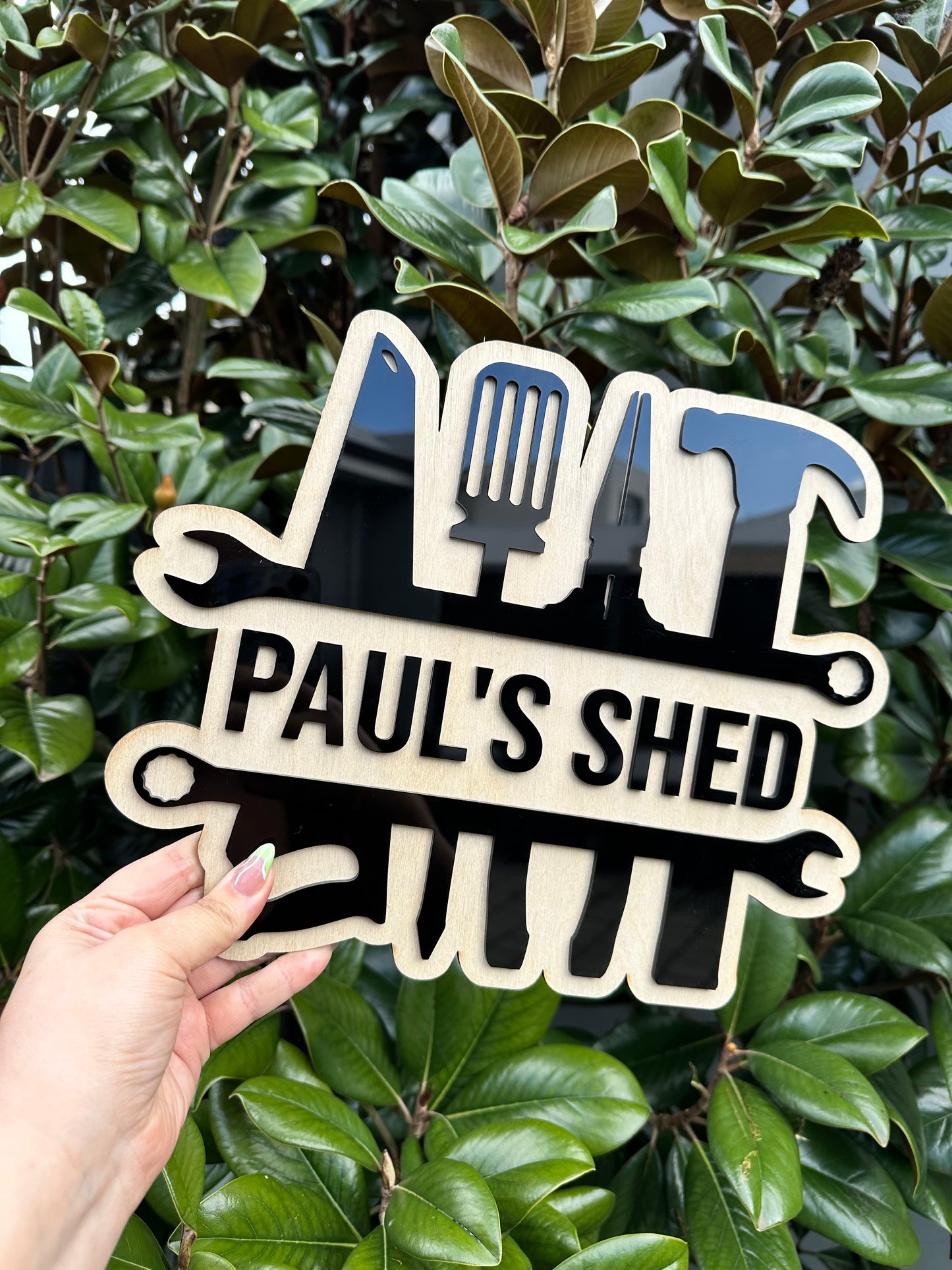 Shed sign