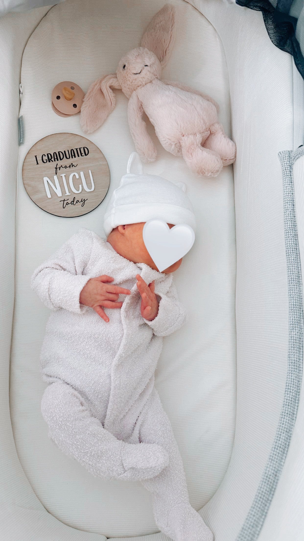 NICU graduation plaque