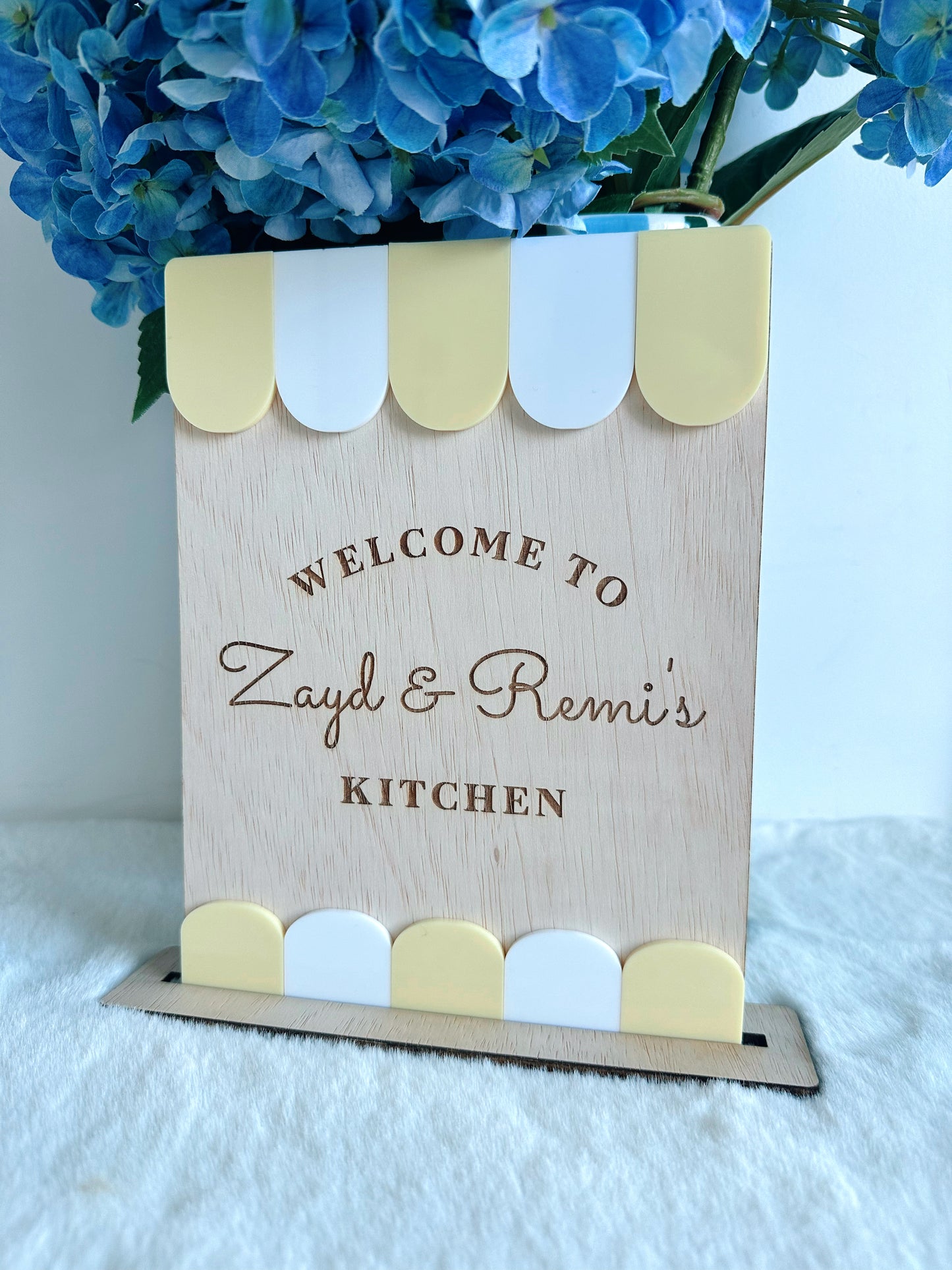 Kids kitchen sign