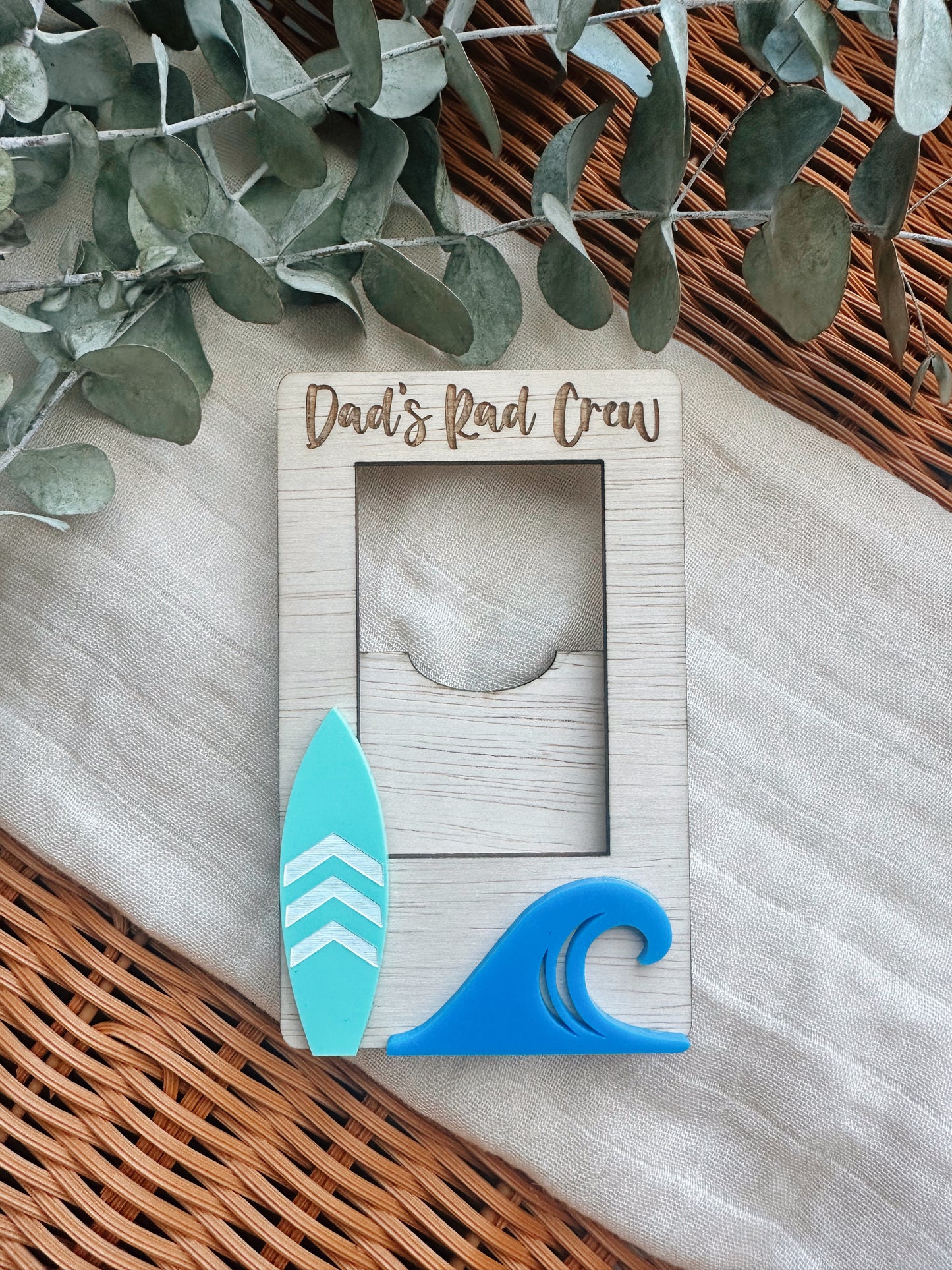 Father’s Day photo frame magnets