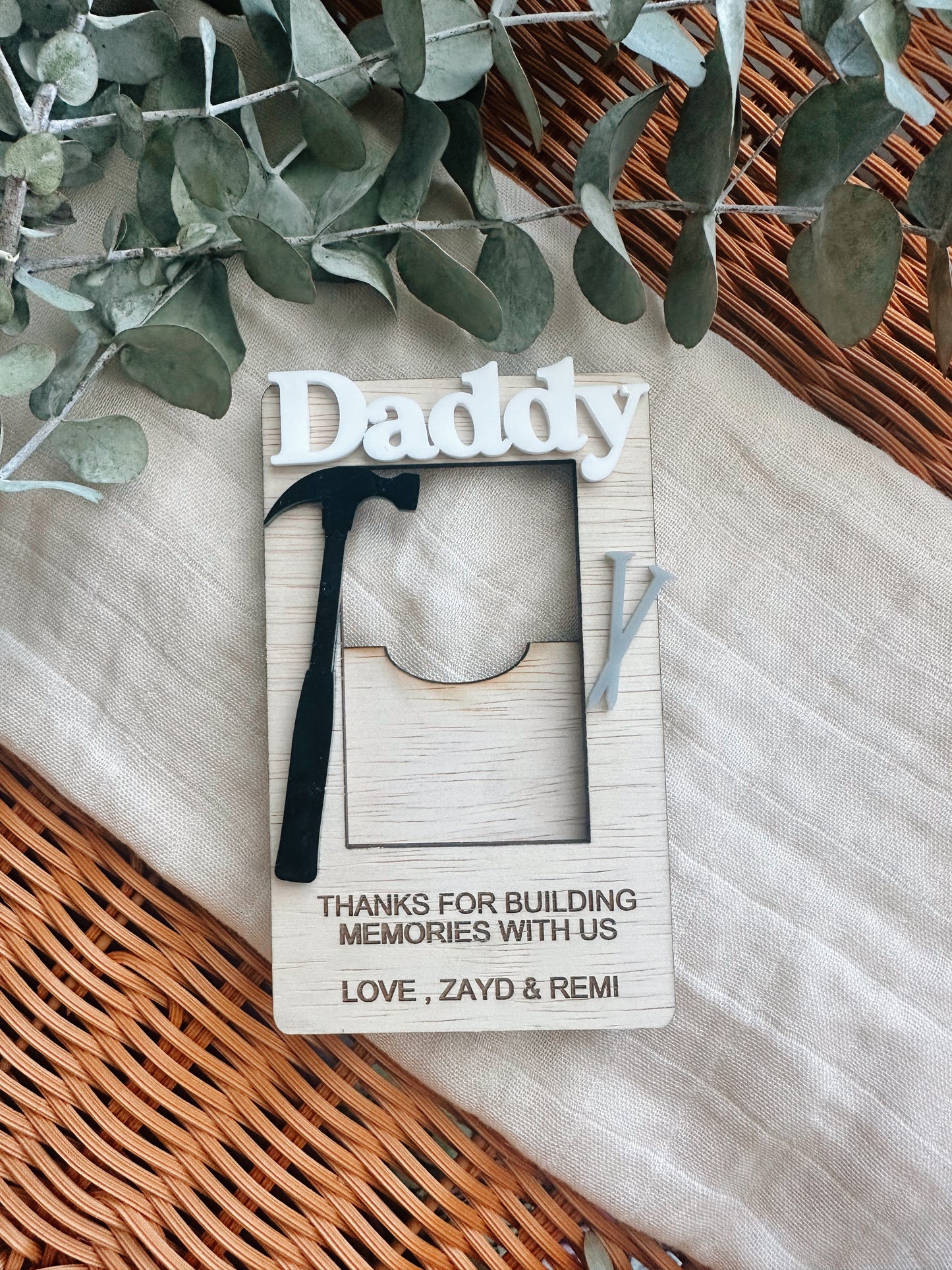 Father’s Day photo frame magnets