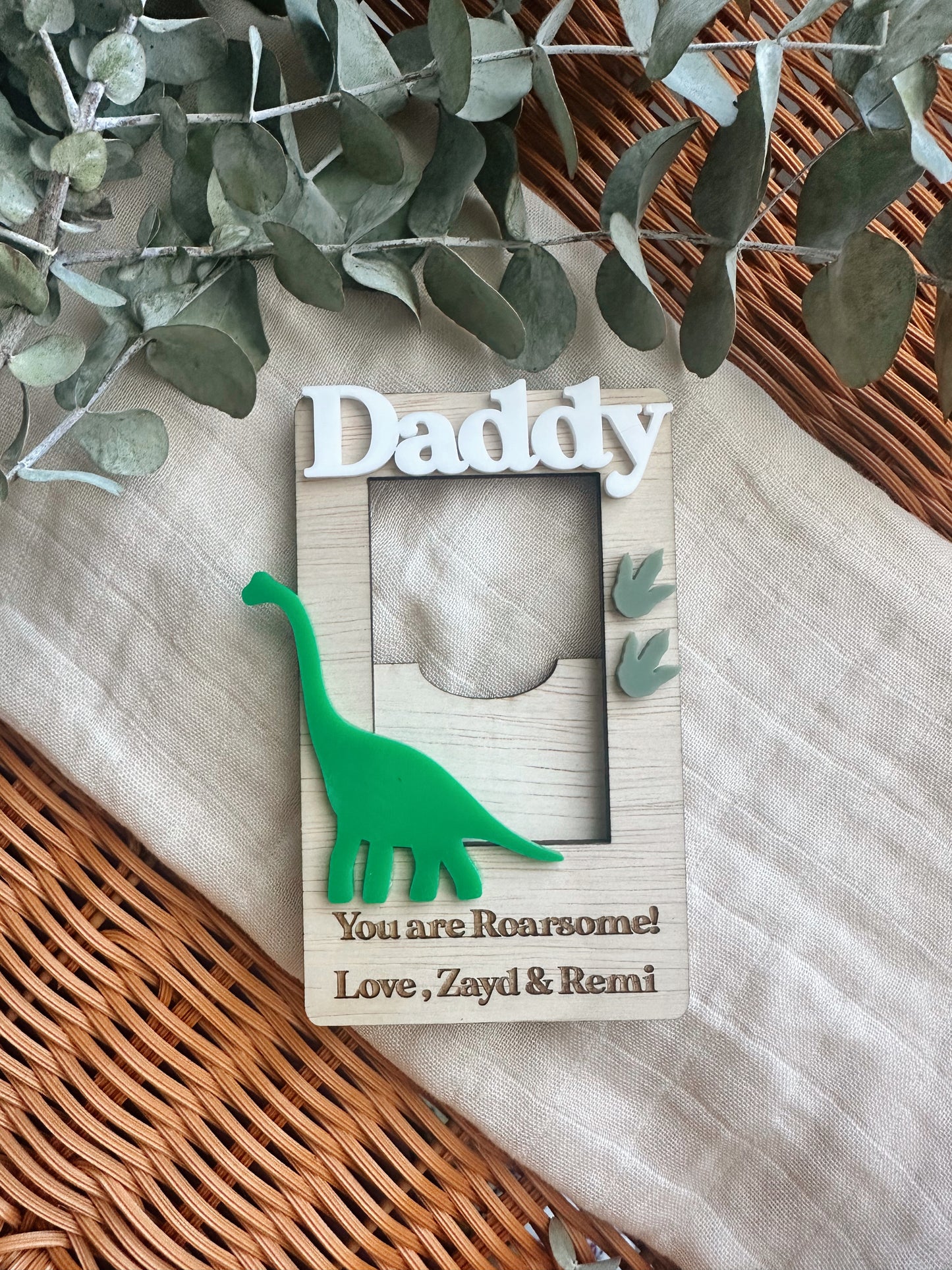 Father’s Day photo frame magnets