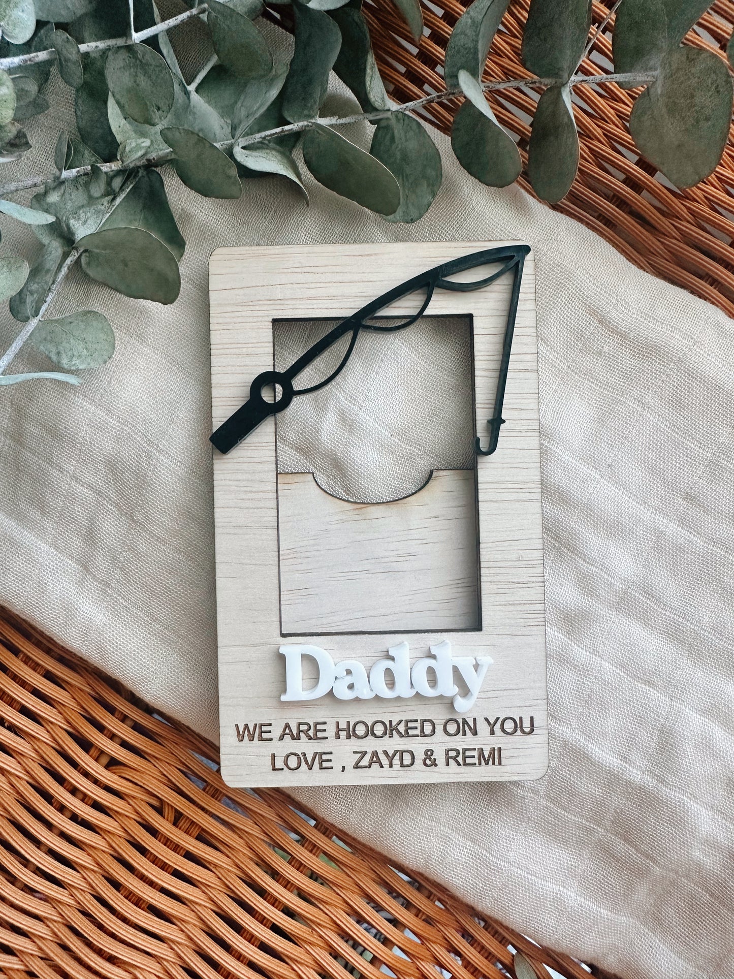 Father’s Day photo frame magnets