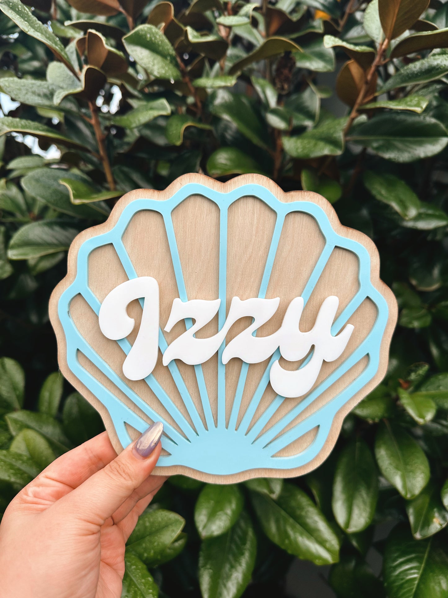 Shell name sign
