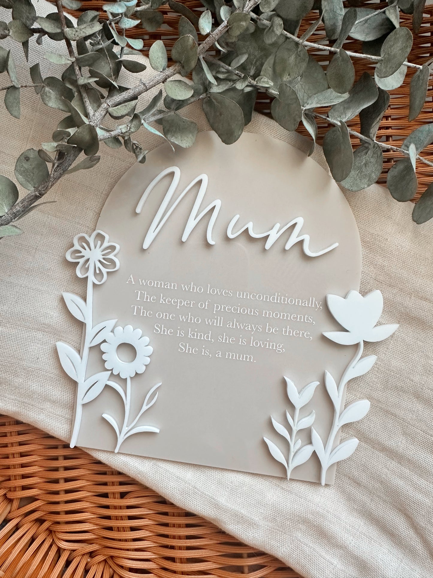 Mothers Day plaque