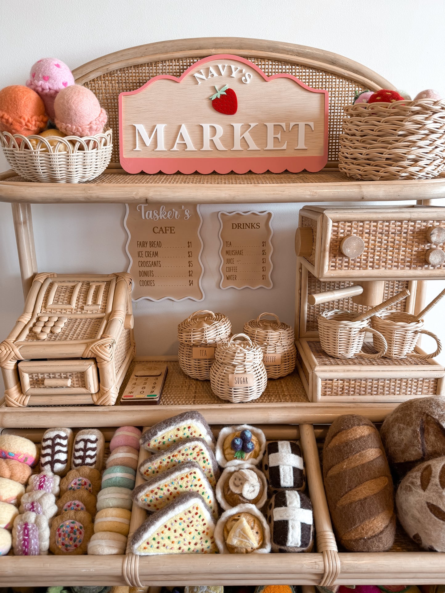 Market Boutique Play Space Sign