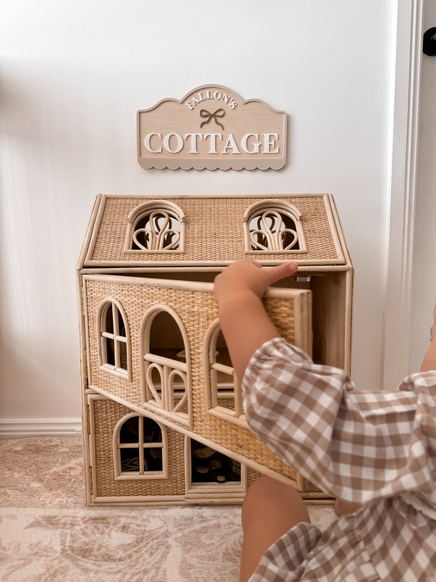Cottage Boutique Play Space Sign