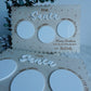 Santa Christmas Eve plate