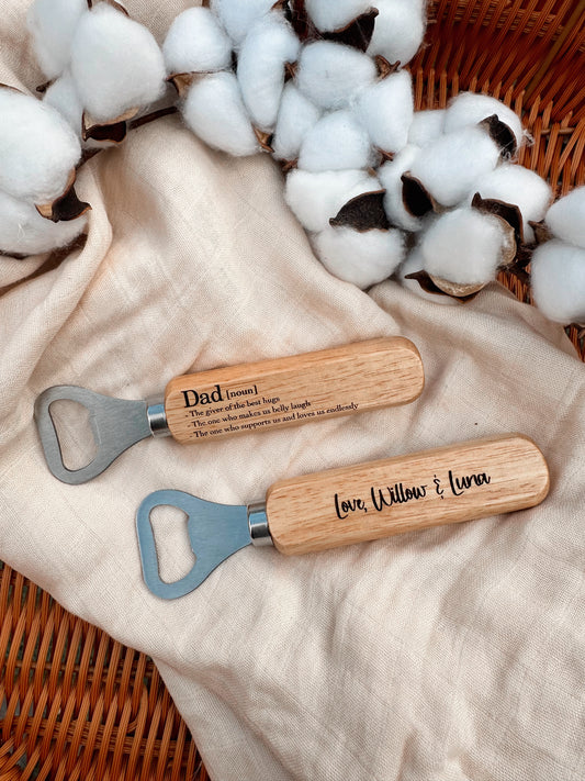 Fathers Day bottle openers