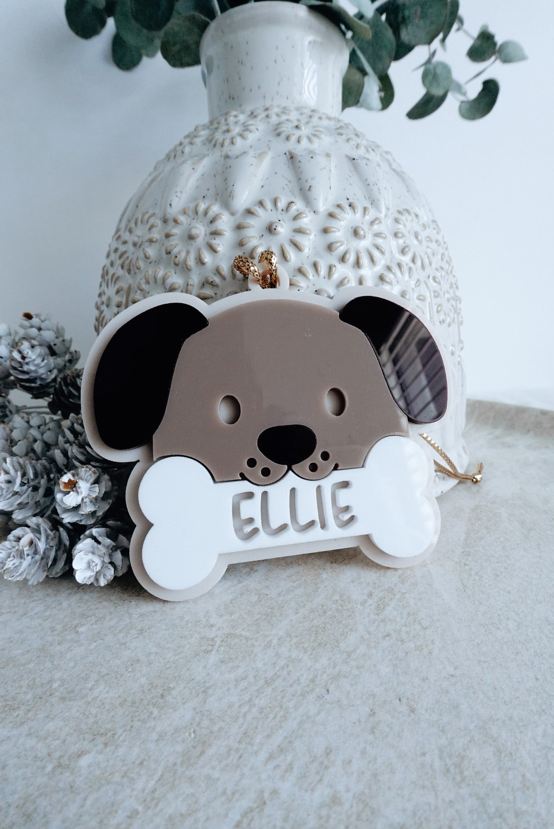 Pet face ornament