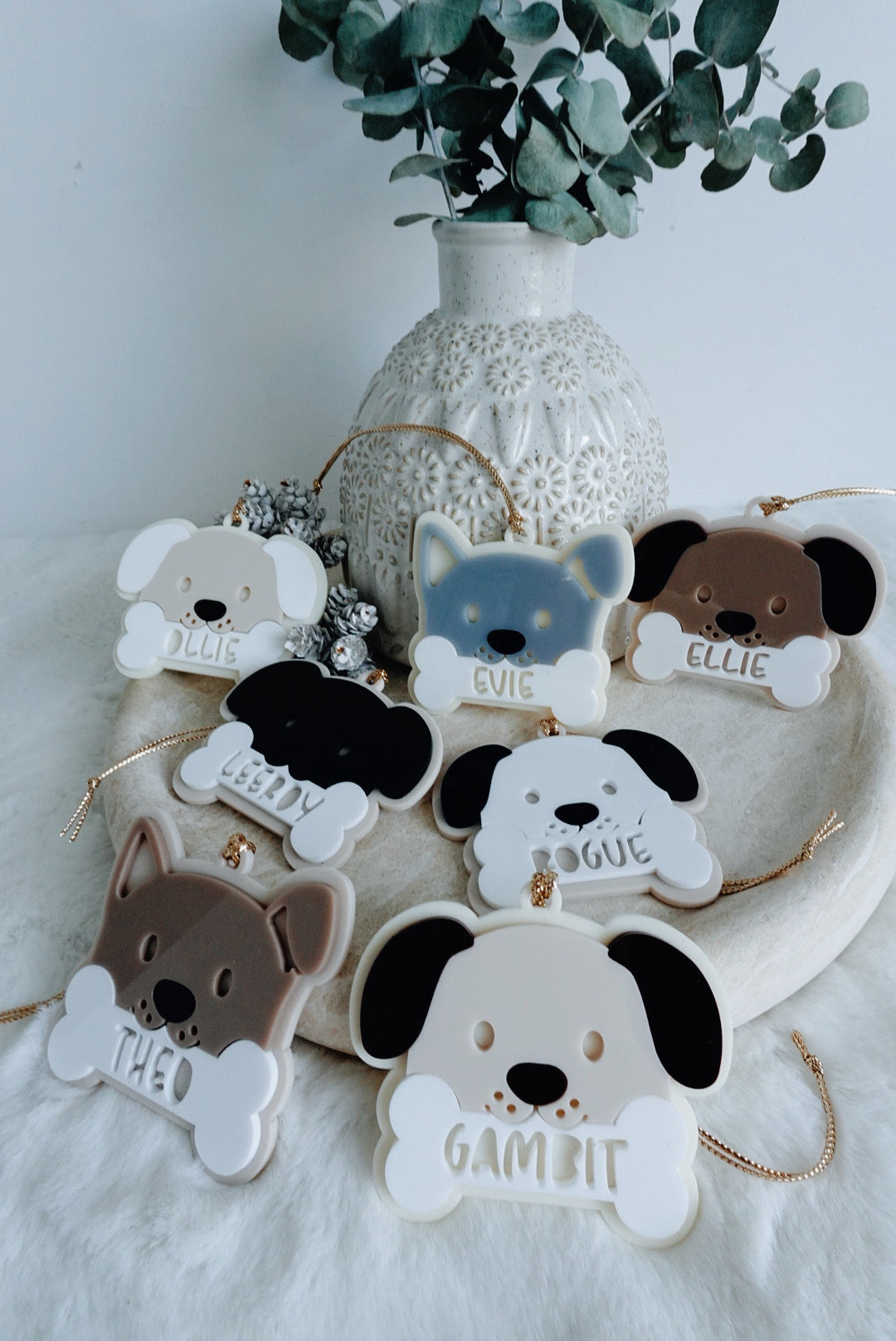 Pet face ornament