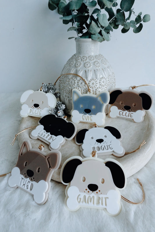 Pet face ornament