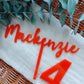 Single Layer Cake Topper