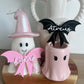 Bat Bow Boo Basket Tag