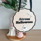Personalised Halloween hanging sign
