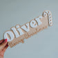 Candy cane Christmas plaque