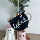 Cauldron Boo Basket Tag