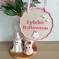 Personalised Halloween hanging sign
