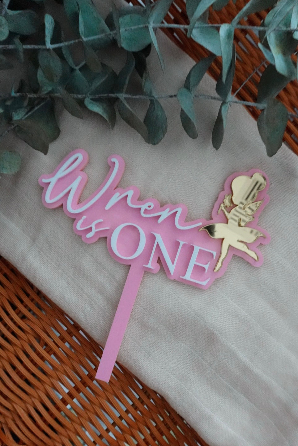 Fairy cake topper - original
