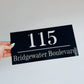 Address sign