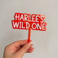 Wild one cake topper