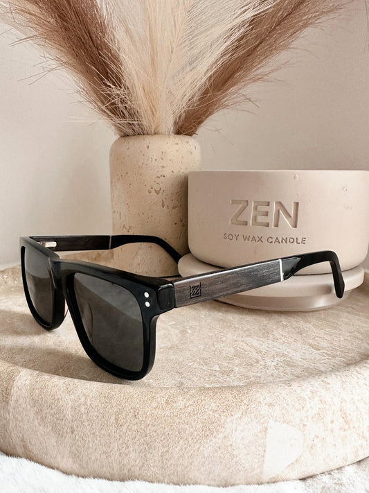 Zen Haven Sunglasses - black rim