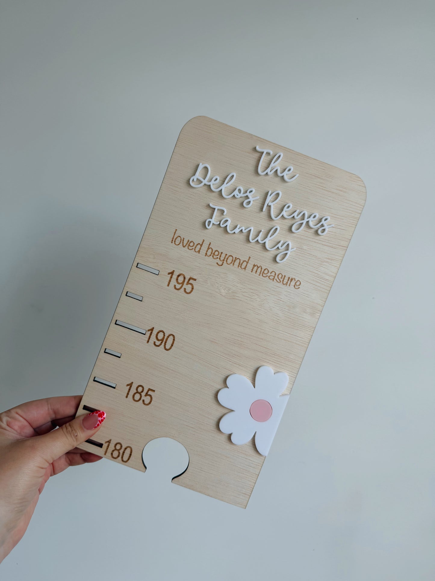 Growth chart - flower