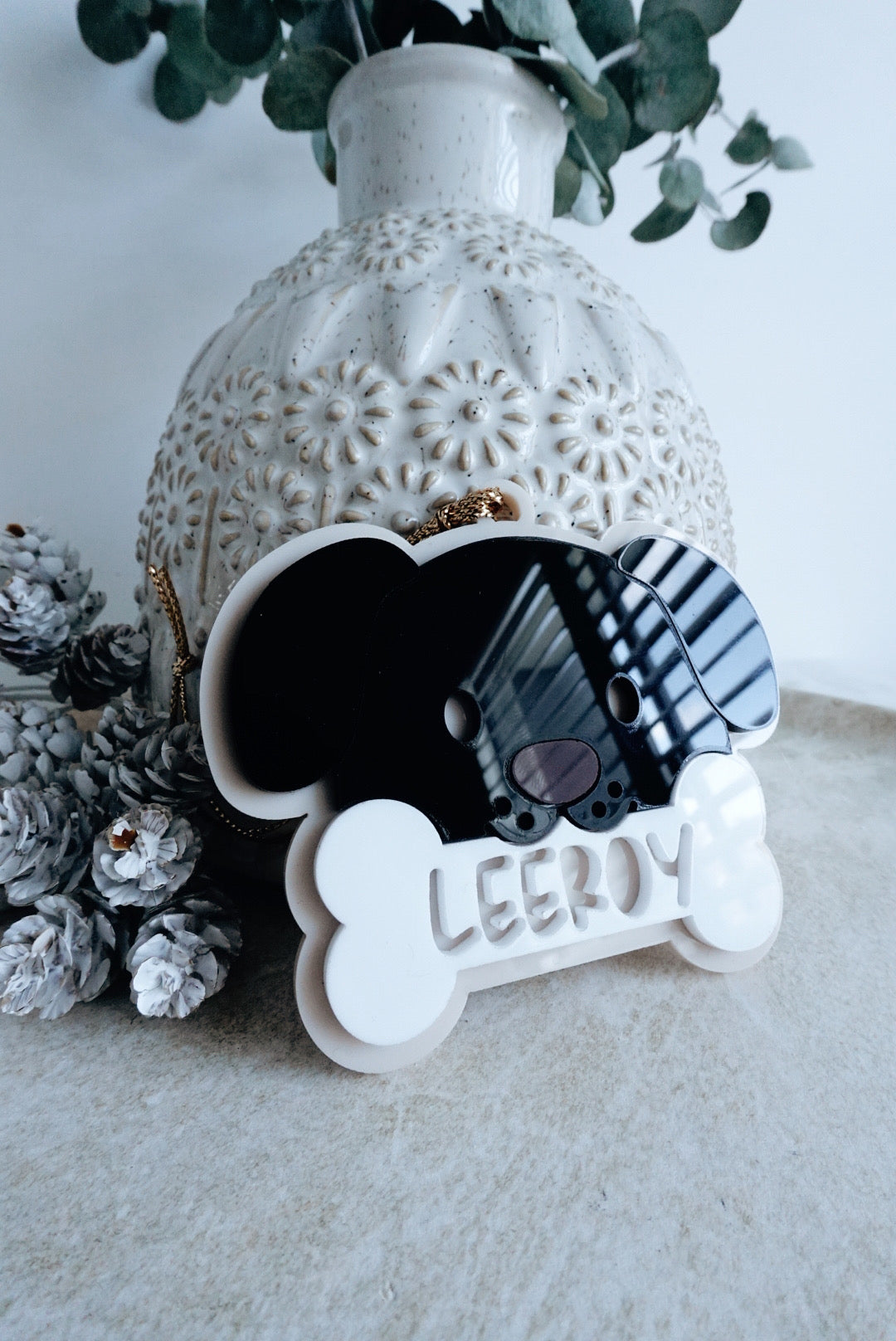 Pet face ornament