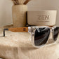 Zen Haven Sunglasses - clear rim