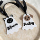 Cat/dog boo basket tags