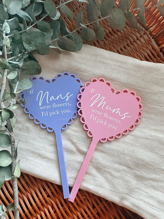 Mothers Day plant stake