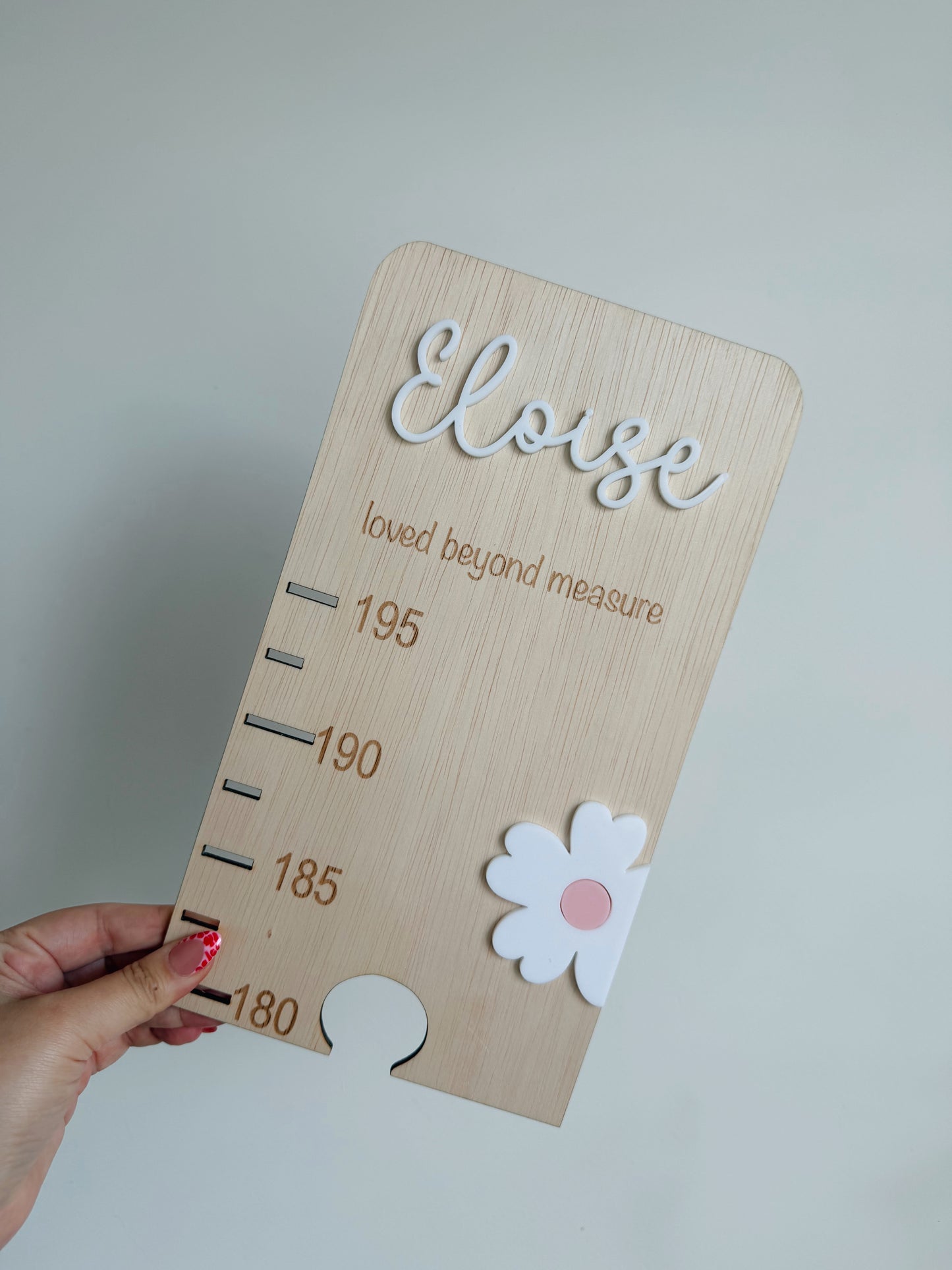 Growth chart - flower