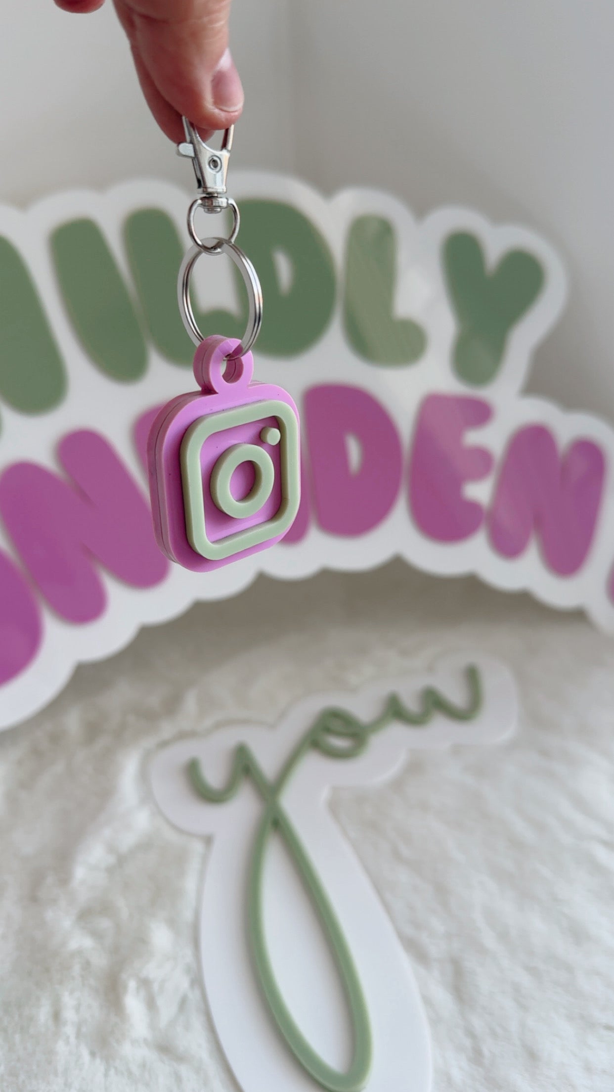 Smart NFC keychain