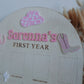 12 month photo board - Cowgirl