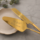 Personalised Engraved Cake Knife Set