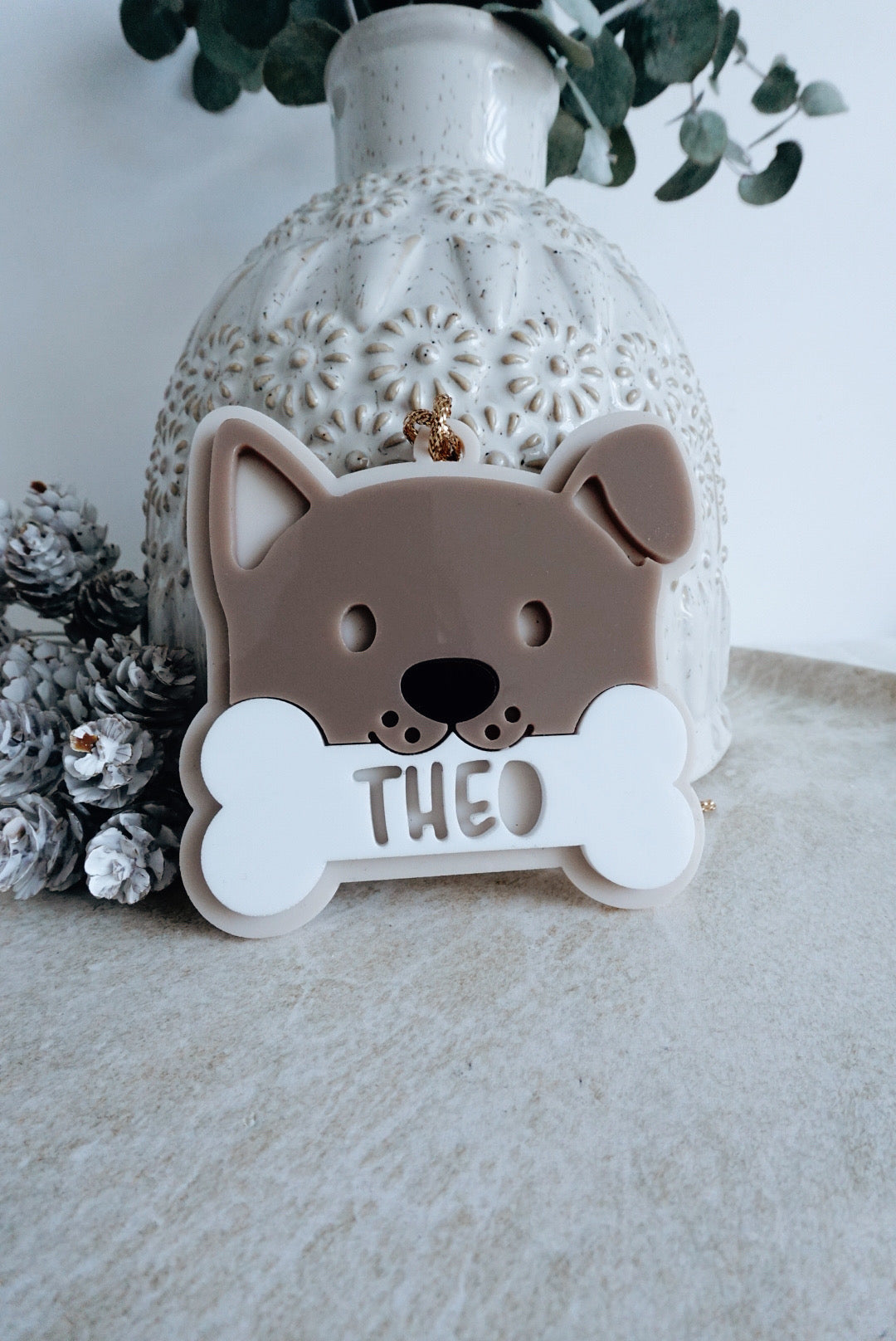 Pet face ornament