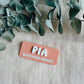 Acrylic name badge