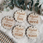 Wooden Christmas Gift Tags