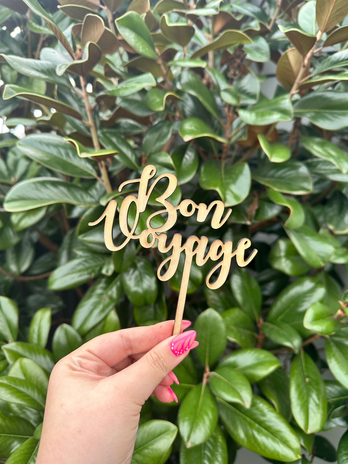 Single Layer Cake Topper