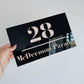 Address sign