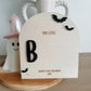 Little BOO first Halloween sign