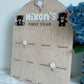 12 month photo board - Teddy bear