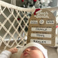 Dear Santa erasable Christmas board